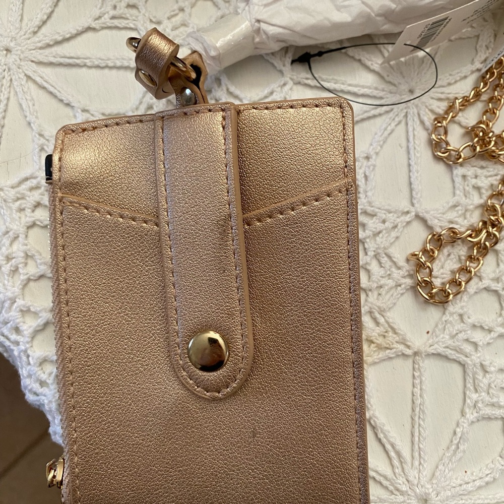 New w tags Chico brand I’d holder with card holder on chain